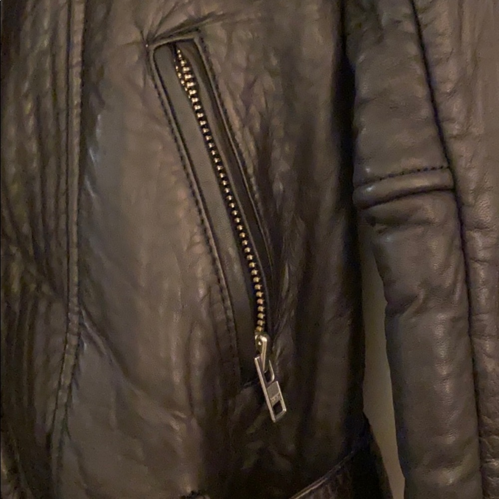 Maje Leather Jacket🖤 - Picture 9 of 12